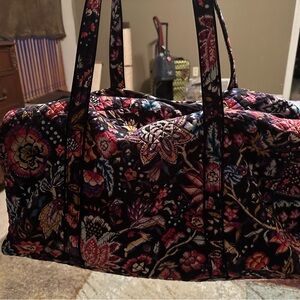 Vera Bradley Medium Duffel Bag in Foxwood pattern.
